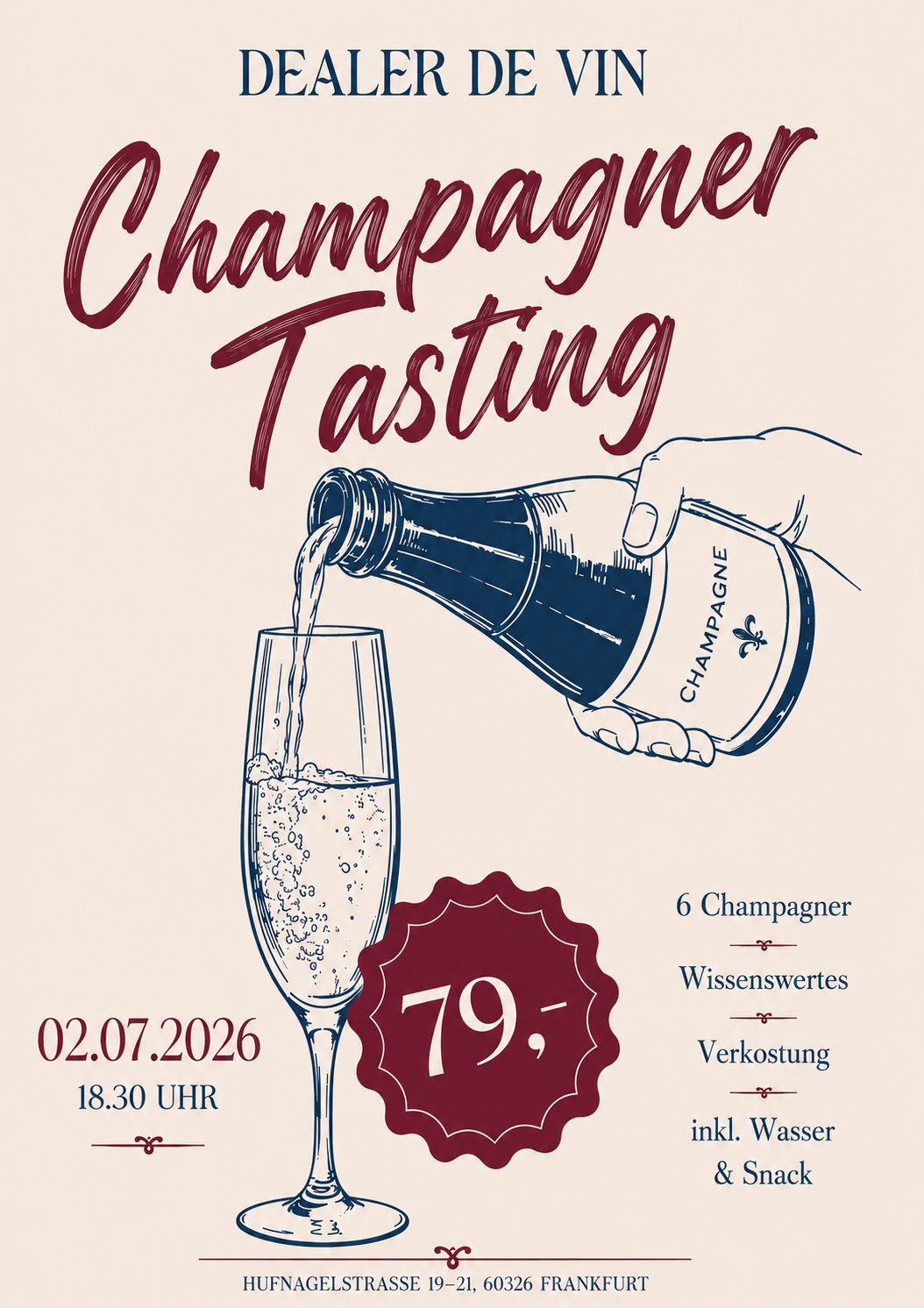 Champagner Tasting 02.07.2026
