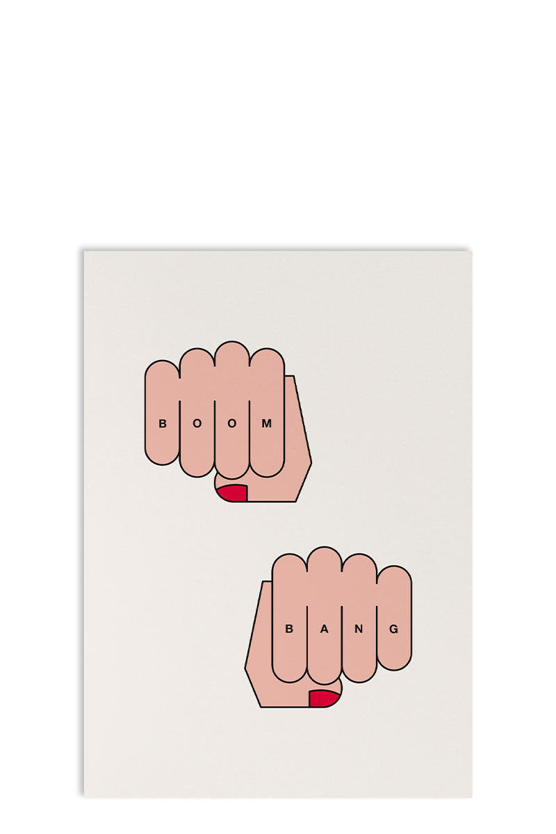 BOOM BANG – POSTKARTE