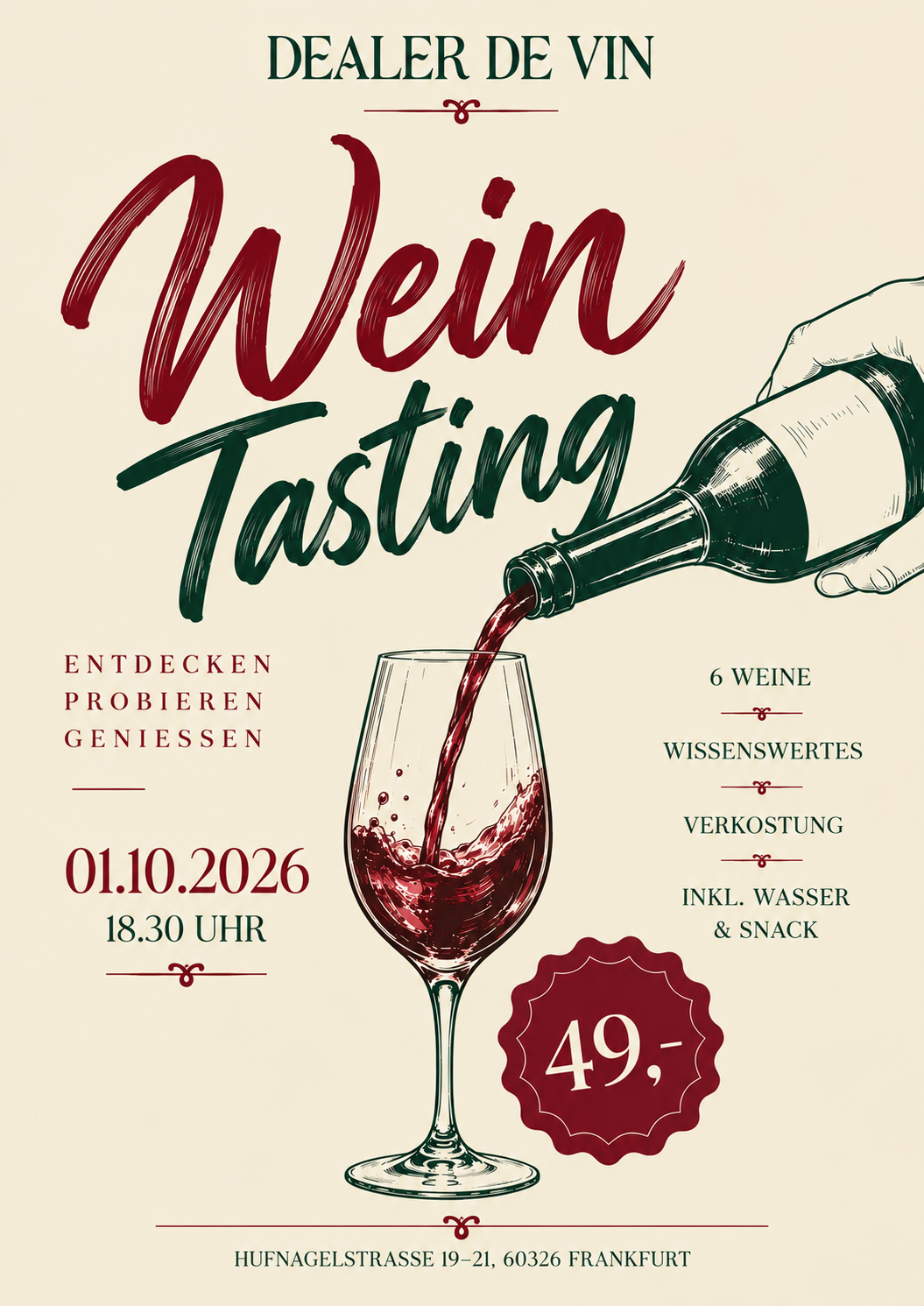 Weinprobe 01.Oktober.2026