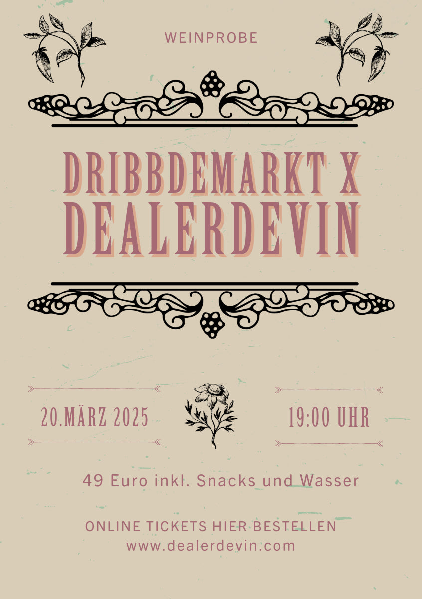 Winetasting - DRIBBDEMARKT X Dealer de Vin